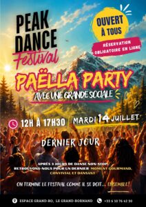 PAELLA PARTY PEAK DANCE FESTIVAL