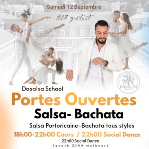 Portes ouvertes Dasalsa School / Salsa Portoricaine/Bachata all styles
