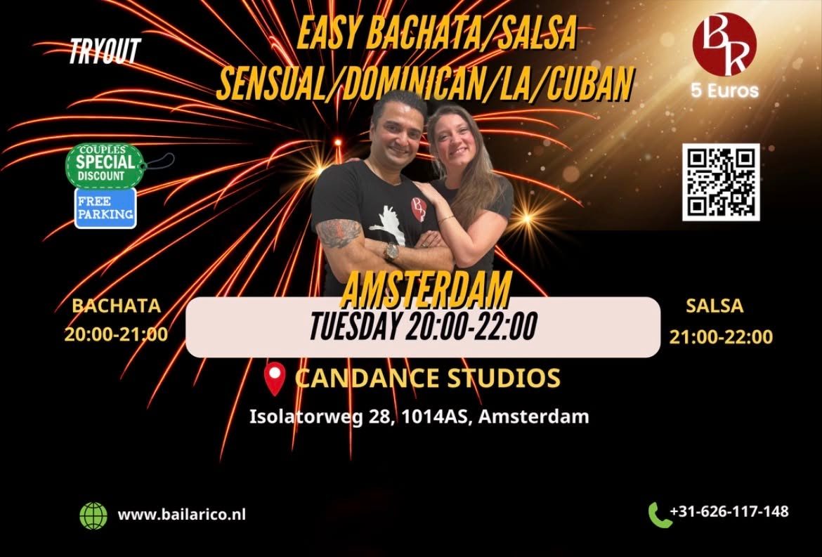 Proefles Bachata/Salsa (Amsterdam)