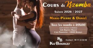 Rentrée 25 Kizomba avec Kiz&rsquo;Bourges – Portes Ouvertes