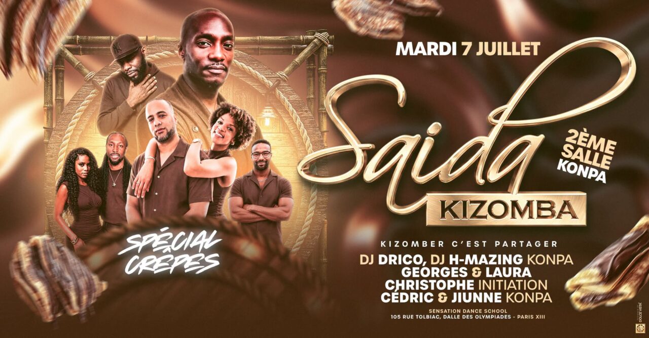 Saida Kizomba spéciale Crêpes — Paris