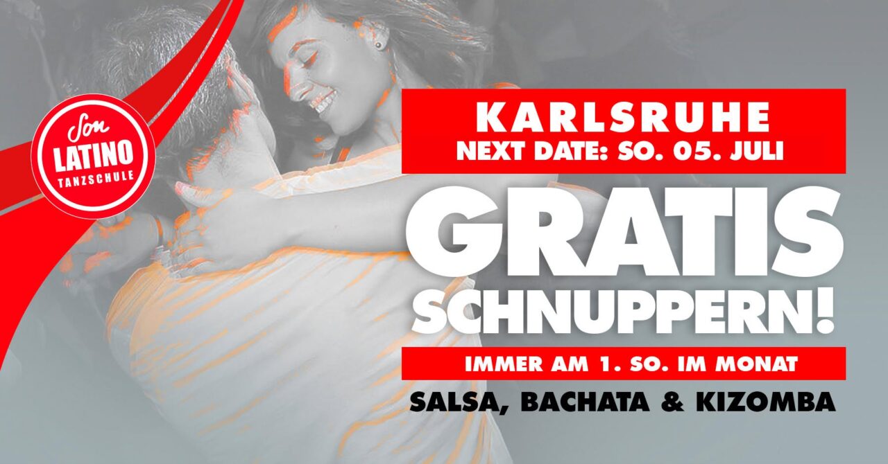 SALSA, BACHATA, KIZOMBA SCHNUPPERKURS IN KARLSRUHE