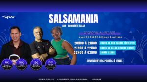 Salsamania au Lydo (Salsa) – Avec Othman et Adriana