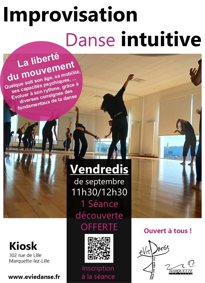 Séance découverte Improvisation/Danse intutive