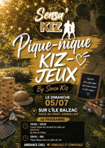 SENSA’KIZ HOLIDAY- Pique Nique Kiz / Jeux