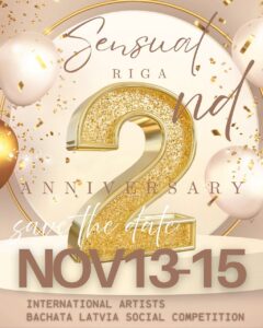 🔥 SENSUAL Riga 2 YEAR ANNIVERSARY 🔥 SAVE THE DATE