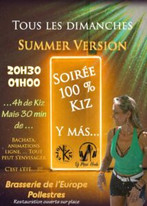Soirée 100 % Kiz .. y mas