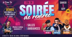Soirée de rentrée au Danc&rsquo;In avec Démos !