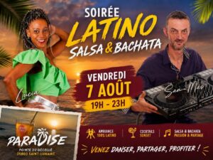 Soirée latino au Paradise 🌞