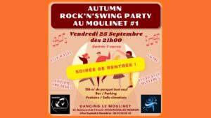 SOIREE ROCK&rsquo;N&rsquo;SWING DE RENTREE au Moulinet !