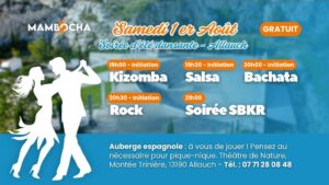 Soirée Salsa Bachata Kizomba Rock à Allauch (Gratuit)