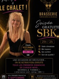 Soirée SBK GRATUITE DANS UN LIEU EXCEPTIONNEL ! LE CHALET! Perpignan cours 20h KIZOMBA !