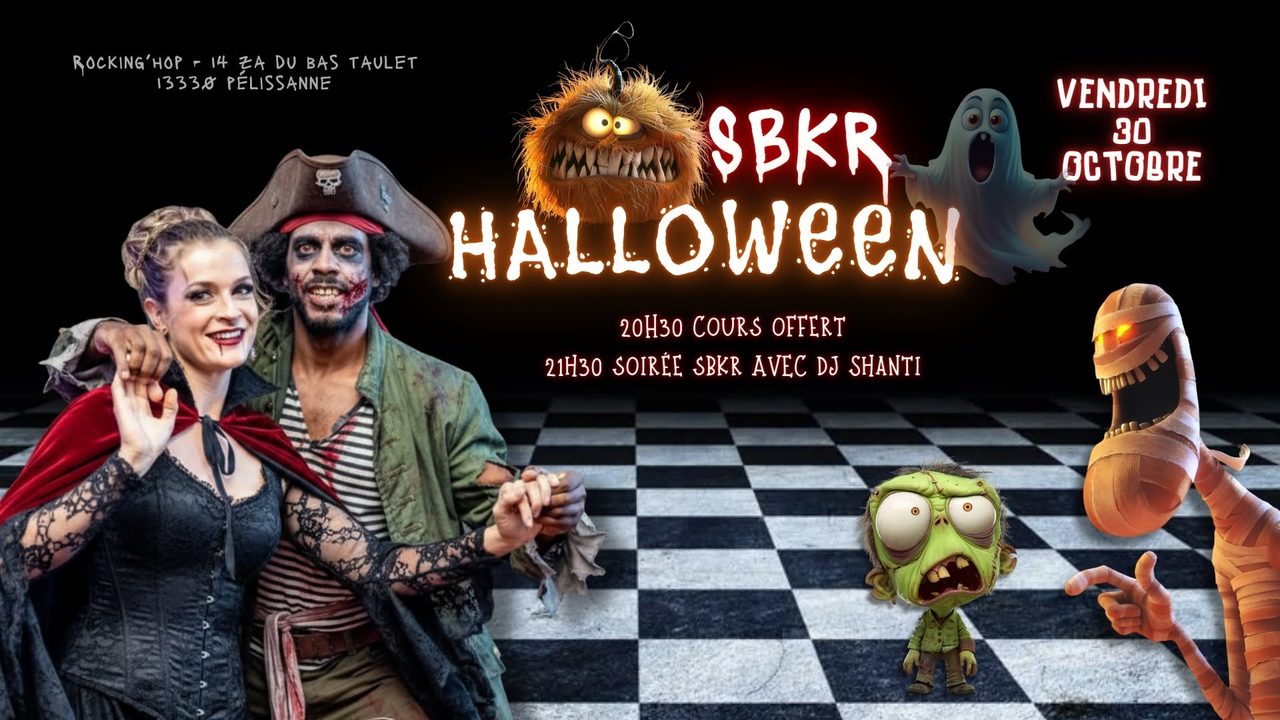 Soirée SBKR vendredi 30 octobre – spéciale Halloween