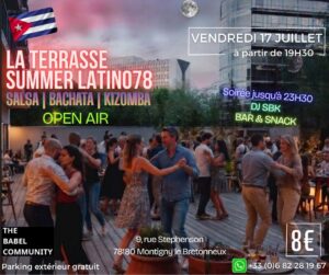Soirée Summer Latino SBK78 Montigny le Bretonneux