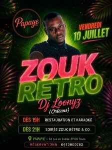 Soirée ZOUK RÉTRO au Papaye 🏝️