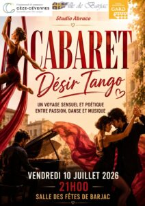 Spectacle cabaret Désir tango