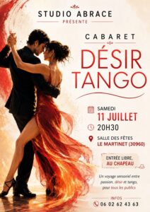 Spectacle cabaret Désir tango
