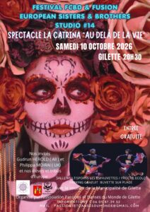SPECTACLE « La Catrina  » – SAMEDI 10 OCTOBRE 2026 à 20H30 à GILETTE