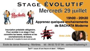 Stage Bachata évolutif au Balswing