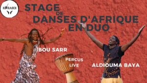 Stage Danses D&rsquo;Afrique de l&rsquo;Ouest en DUO