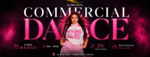 🔥 Stage de Commercial Dance à Dijon avec Léa – Samedi 18 juillet
