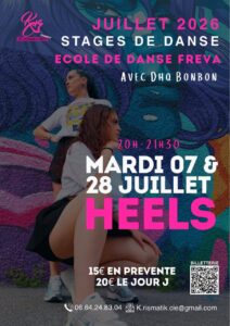 Stage de danse – HEELS DANCE – Nice