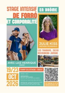 Stage intensif d&rsquo;automne