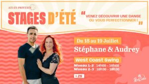Stage intensif West Coast Swing avec Audrey et Stéphane au Z5