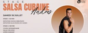 Stage – salsa cubaine mda
