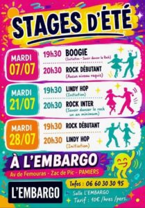 Stages d’été