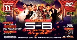 Summer Night 100% Bachata & 100% Salsa (2 Espaces) – Mas de la Barben