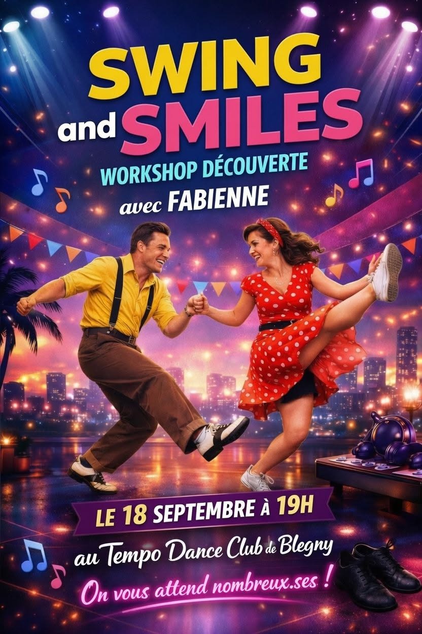 Swing & Smiles : Apprend à danser Workshop gratuit