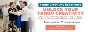 Tango Creativity Experience in Paris – July 2026