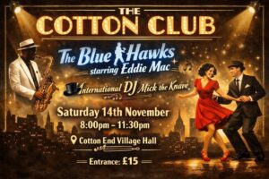 The Cotton Club starring The Blue Hawks Starring Eddie Mac