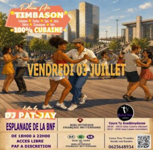 TimbaSon à la BNF en el fin de semana