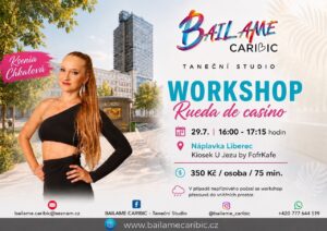 Workshop Rueda de casino pro mírně/středně pokročilé s Ksenií