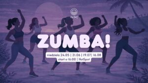 Zumba na HotSpocie 🎶 wstęp wolny 💃🏼