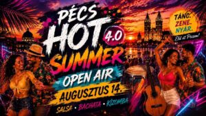 4.0 Hot Summer Open Air Salsa-Sensual Party -Pécs