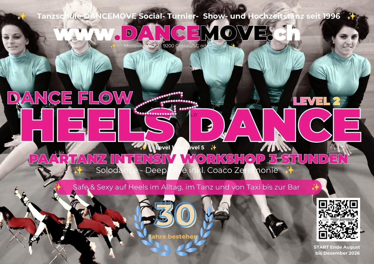 A6 | Heels Dance INTENSIV – L2 – Anfänger mit Erfahrung