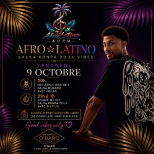 🌴AFRO☆LATINO Salsa Vibes🌴 O’Baro Auch