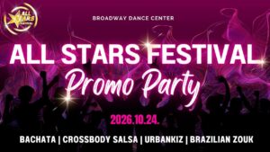 ALL STARS FESTIVAL PROMO PARTY – 4 ROOMS