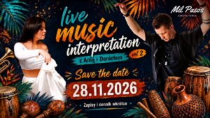Ania Kurowska & Daniel Galas – muzyka na żywo! Sobota 28.11.2026 – 11:00-15:00
