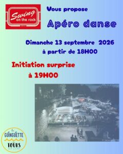 Apéro danse à la guinguette de Tours