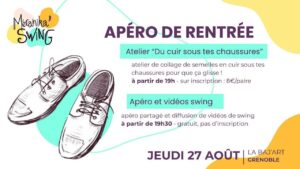 Apéro de rentrée + Atelier du cuir sous tes chaussures !