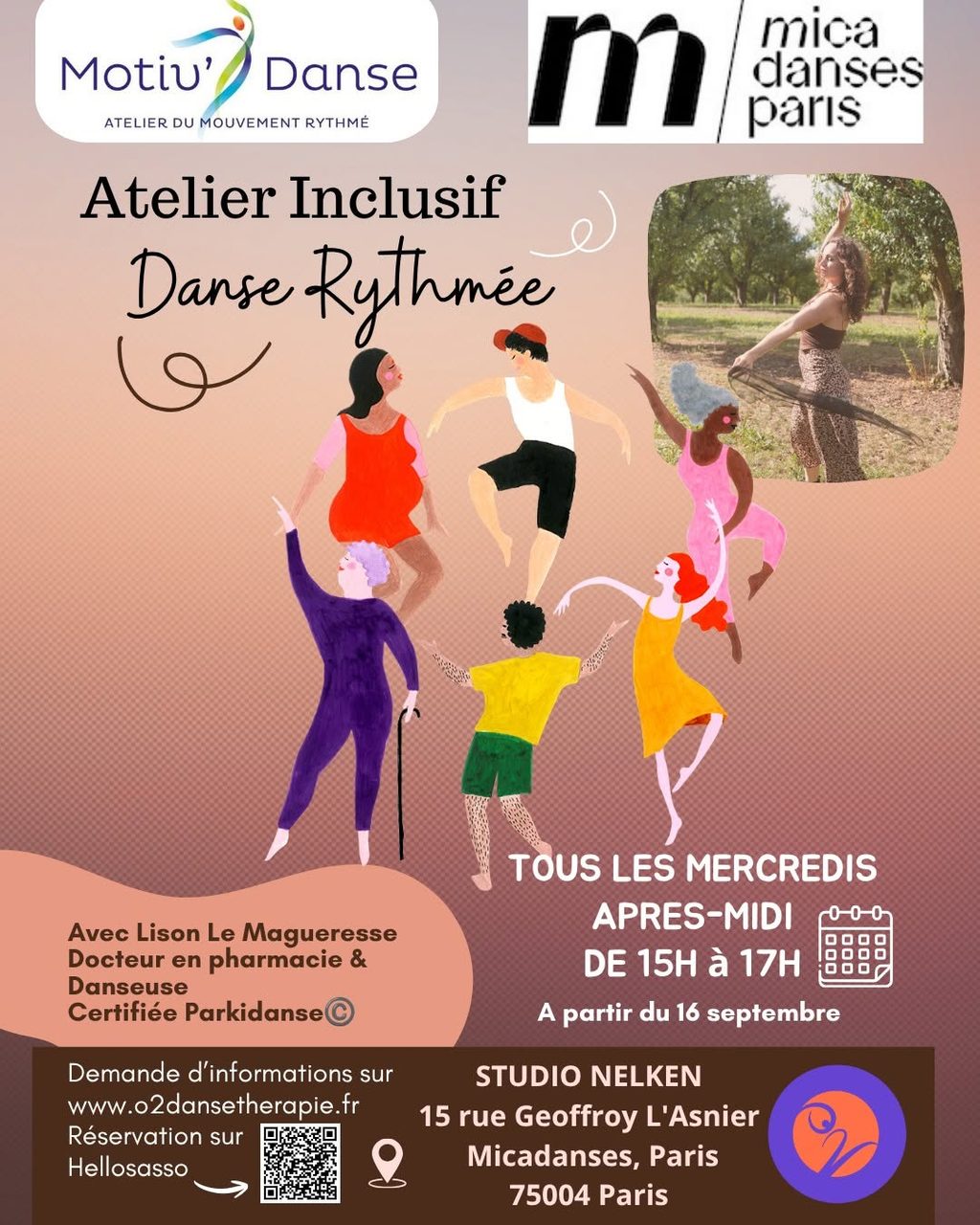 ATELIER INCLUSIF DANSE RYTHMEE o2dansethérapie