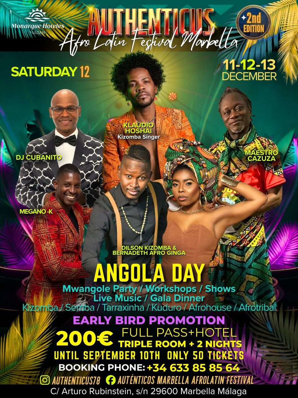 AUTHENTICUS -AFROLATIN FESTIVAL MARBELLA