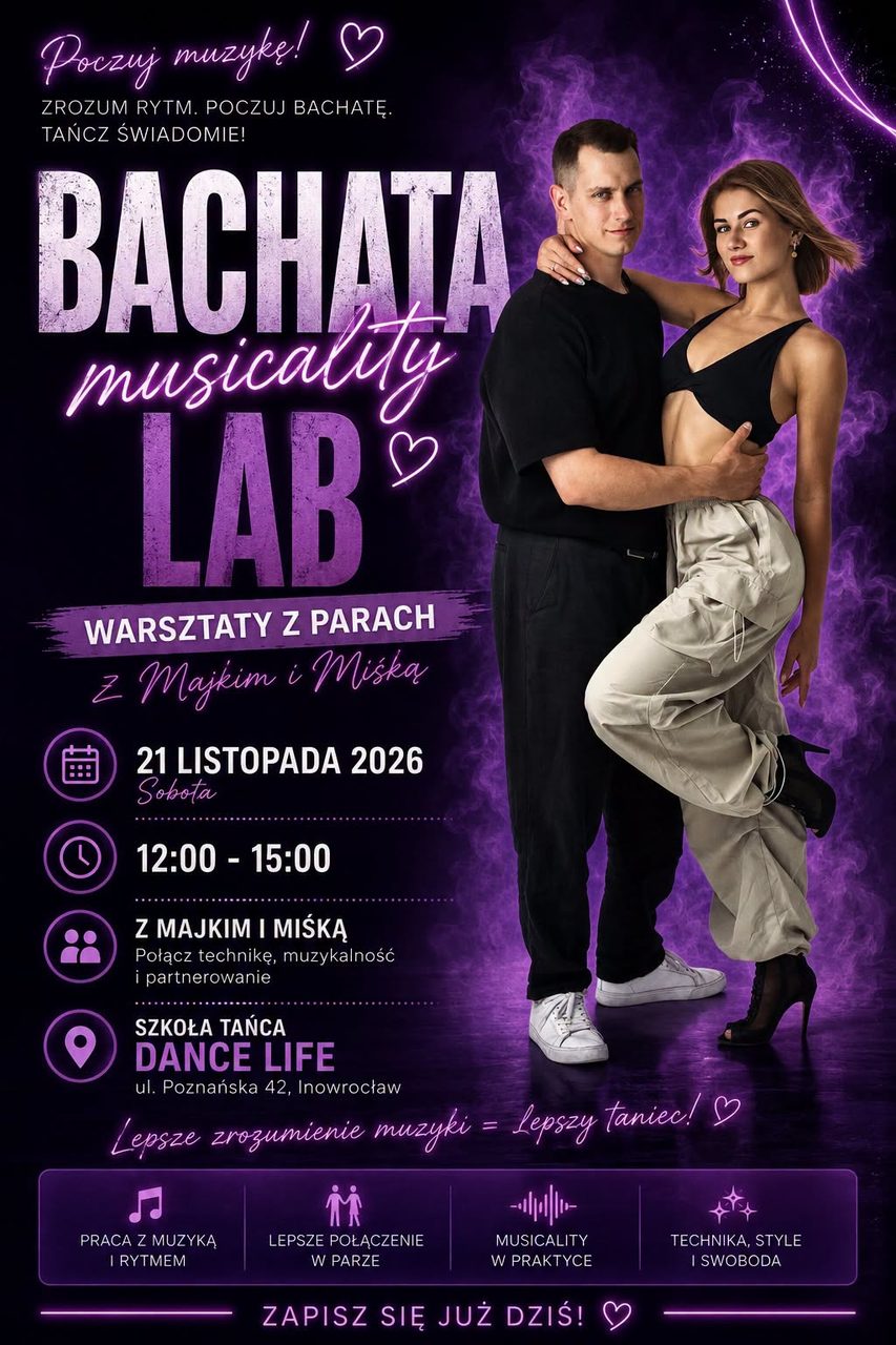 BACHATA | warsztaty z Majkim i Miśką 🔥