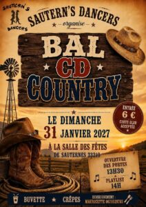 bal cd country à Sauternes
