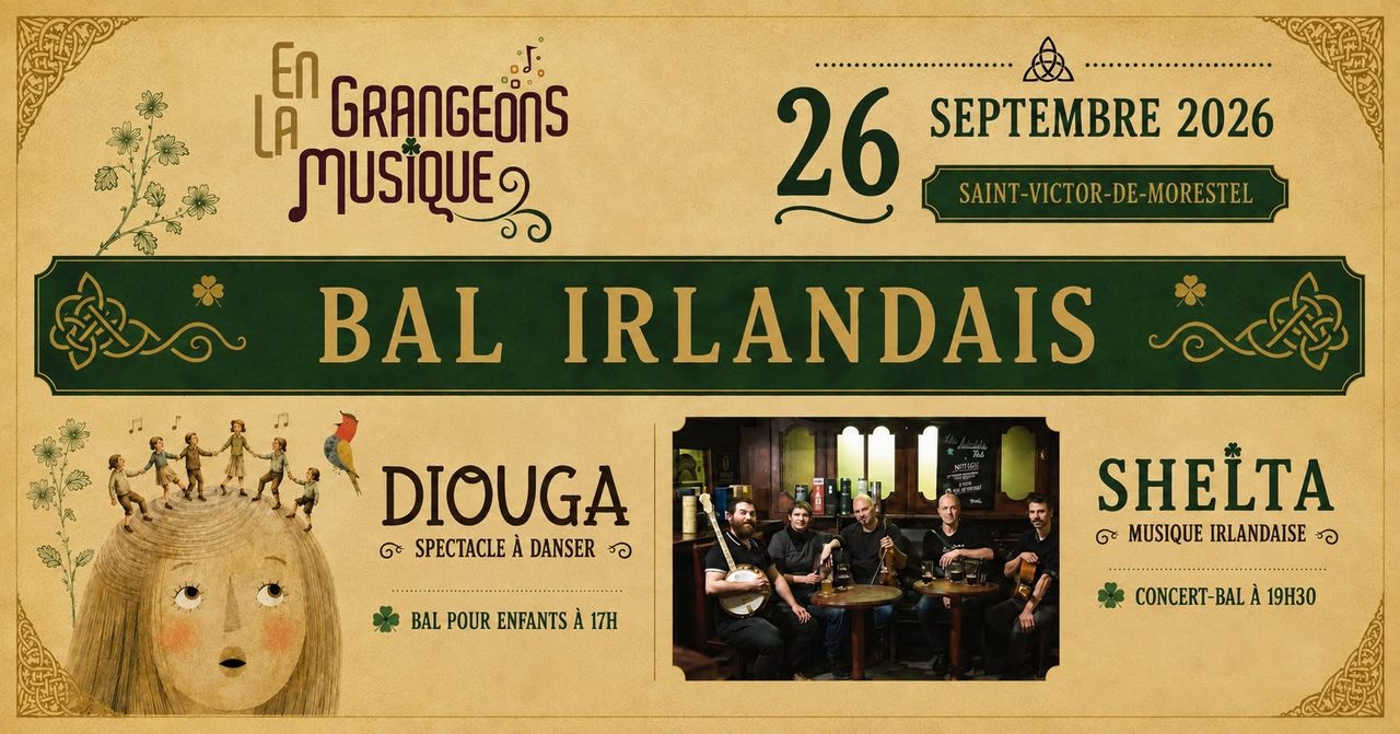 Bal irlandais à Saint-Victor-de-Morestel !