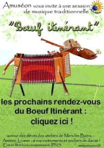Boeuf itinérant à Saint-Sauveur